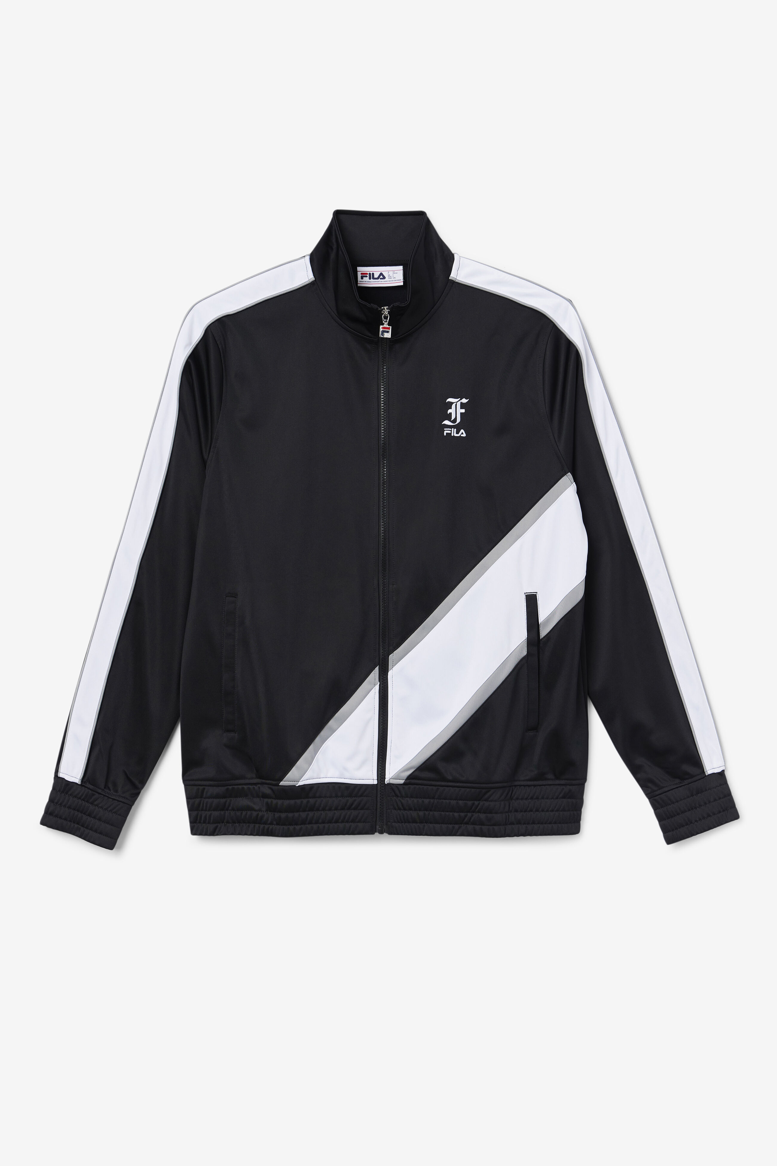 Runi Black And White Track Jacket | Fila LM23C692